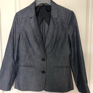 Express Blazer Denim Material